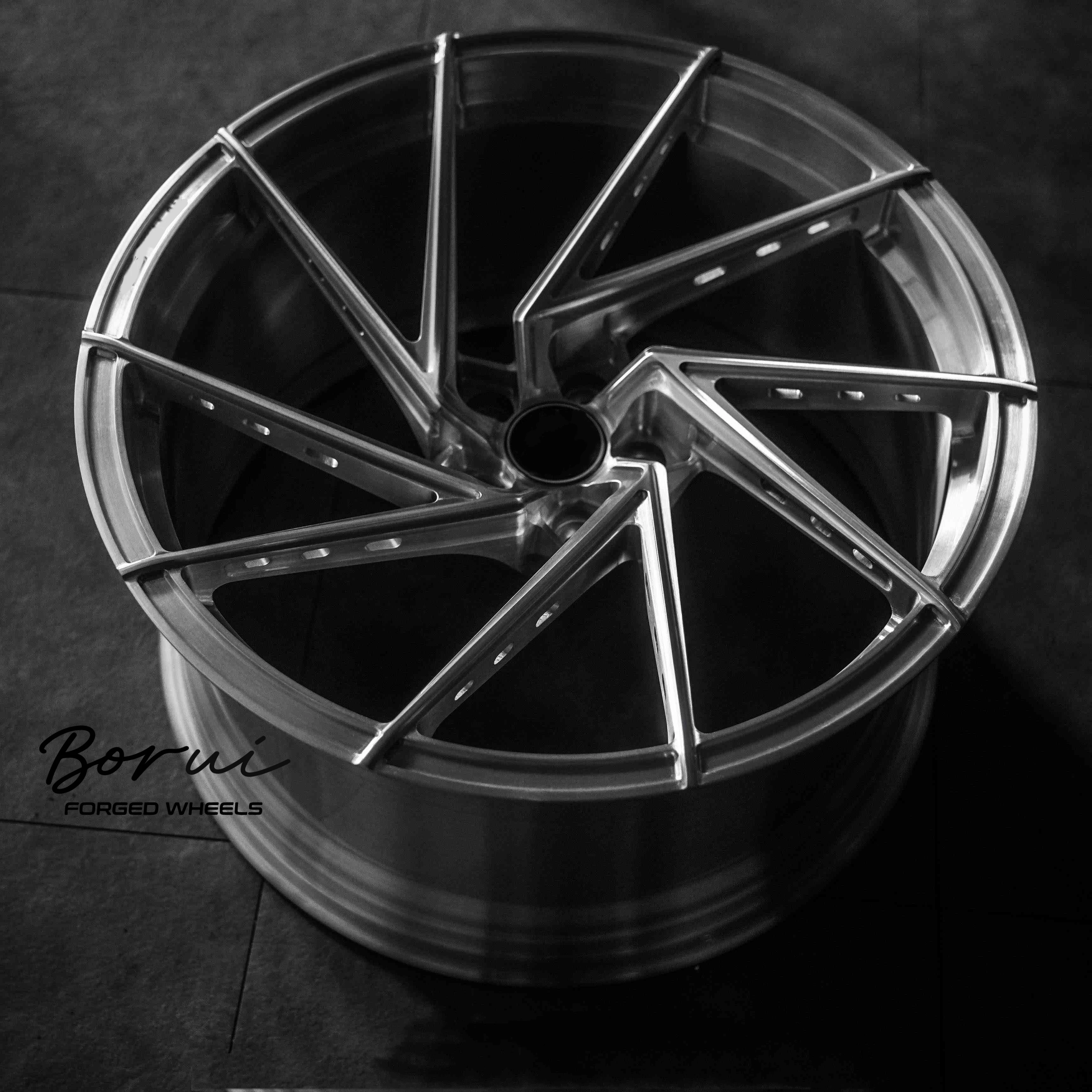 Forged Wheel 18-22 Inch (5x112/5x120) Aftermarket Upgrade For Porsche, For BMW, For Audi, For Mercedes, For Tesla, For Cadillac