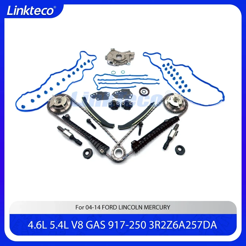 

Комплект цепи ГРМ для двигателя 5.4 L V8 GAS 99W 99L4, подходит для Ford Expedition, F-150, F-350, Lobo, Lincoln Mark LT 2003-2014 гг., артикул 966101XD