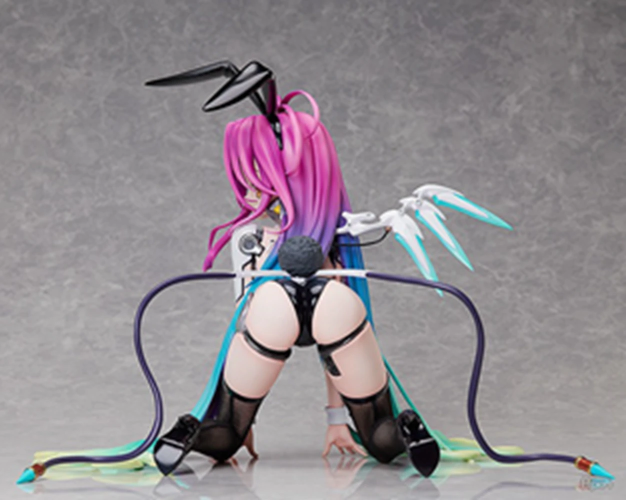 15cm Anime No Game No Life Figure Shiro Figure B-style Bunny Girl Ver Kneeling Figure Toy Gift Collection Aciton Figure PVC