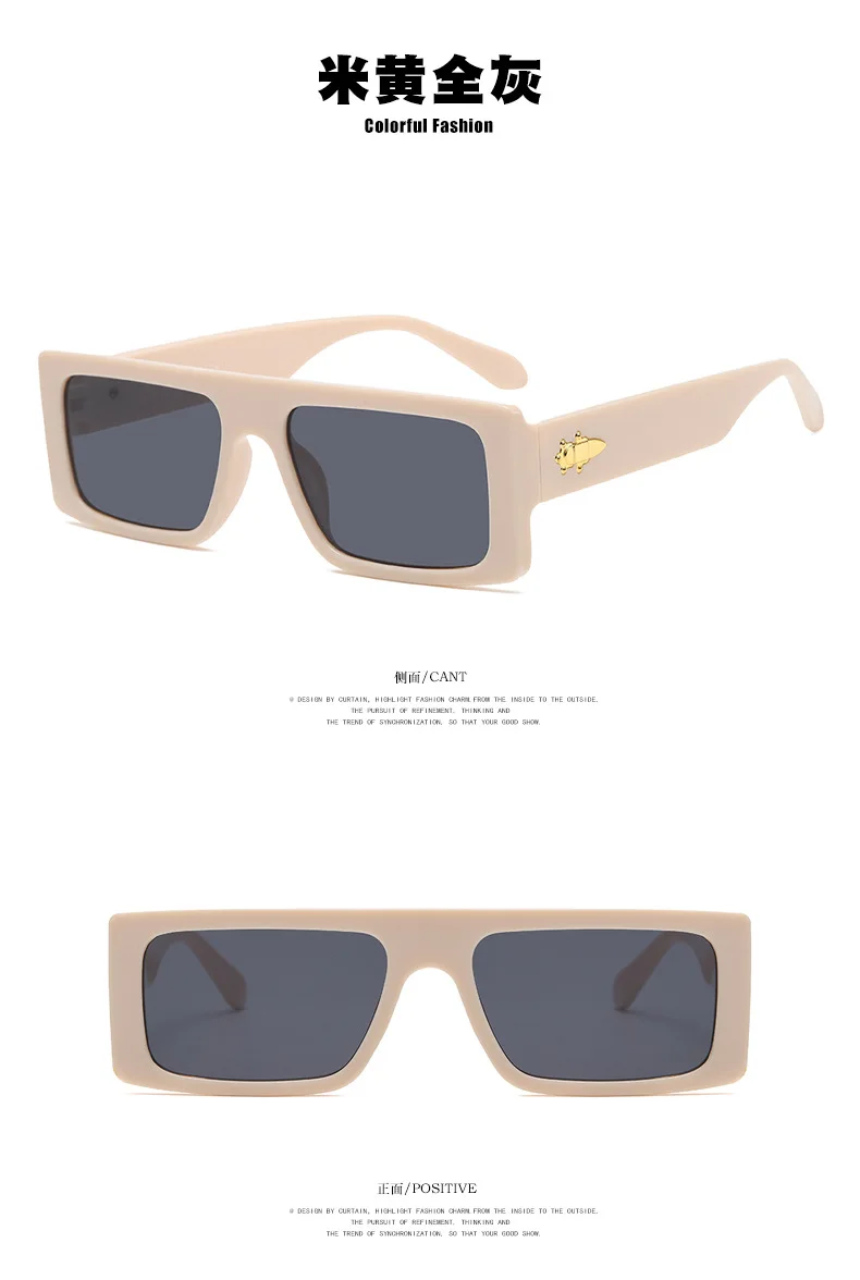 Retro Polarisierte Sonnenbrillen für Damen und Herren, Punk-Designer-Sonnenbrillen, Personalisierte Ins-Sonnenbrillen für Bühnenauftritte, Partys und Luxus-Mode – Detail 11