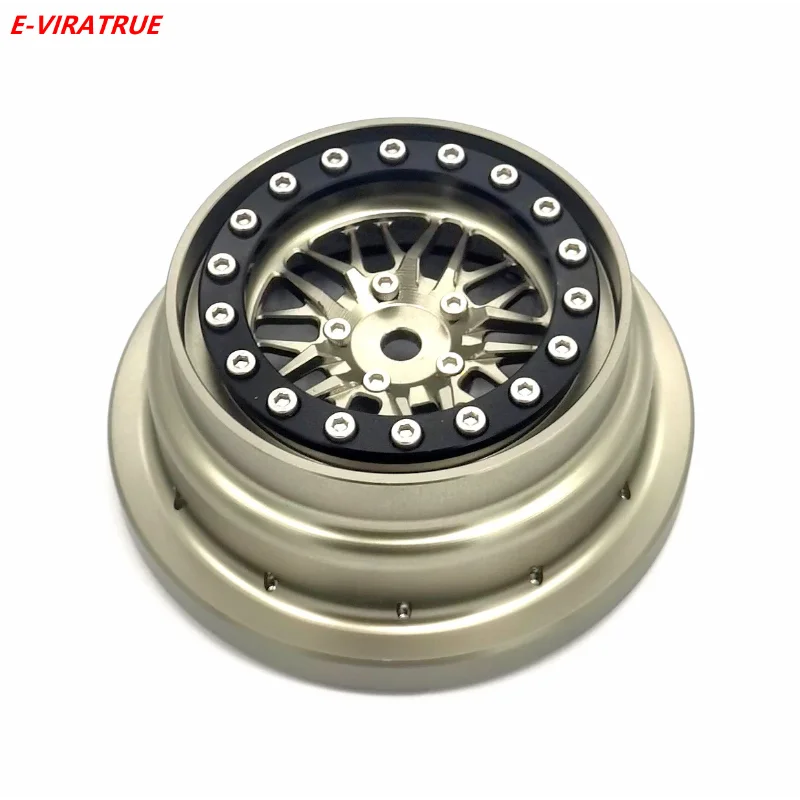 

E-VIRATRUE TRAXXAS Unlimited Desert Racer 1/7 CNC Aluminum wheel Titanium (1pcs)