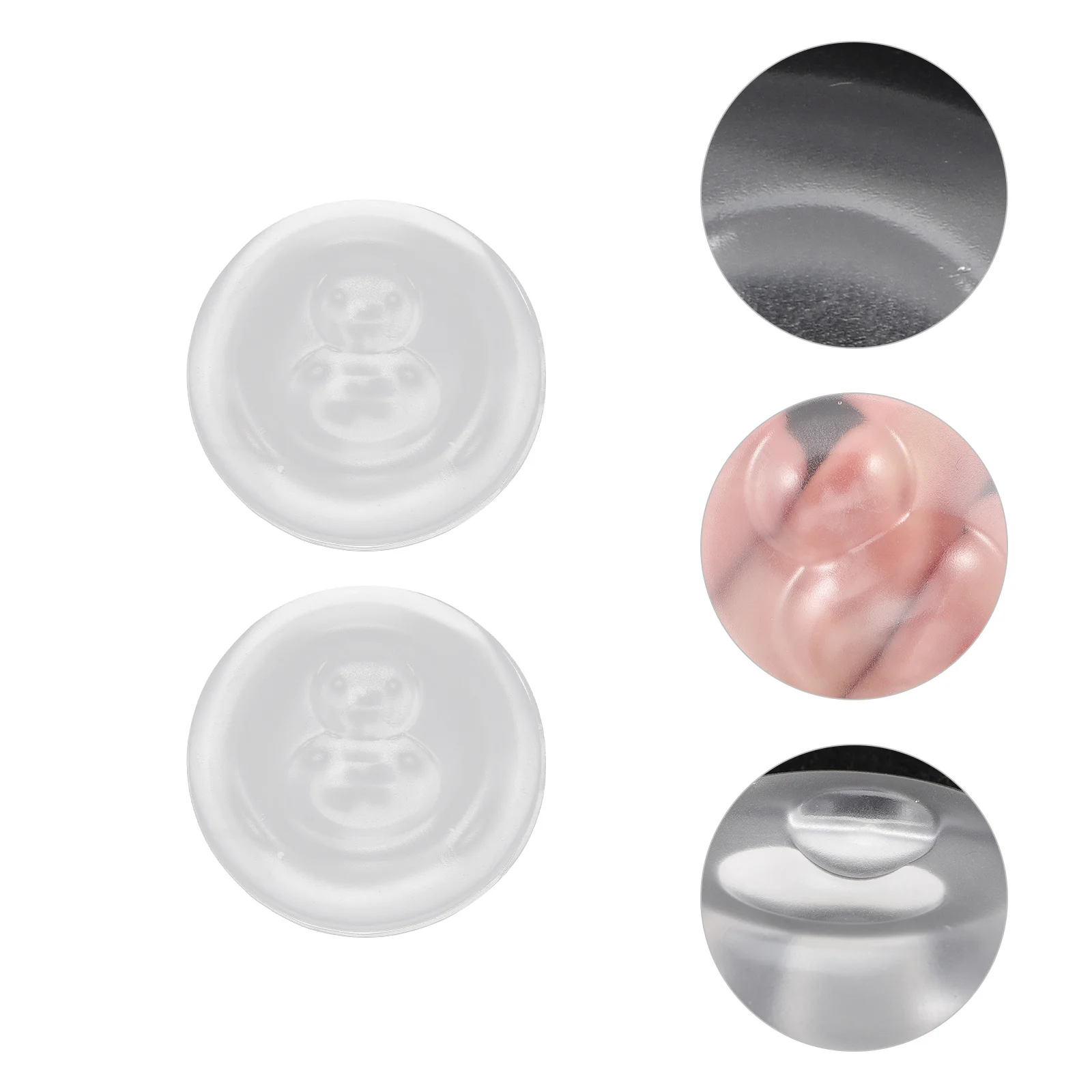 

6Pcs Door Bumper Wall Protectors Washable Door Stoppers for Furniture Walls Noise Reduction Wall Protector