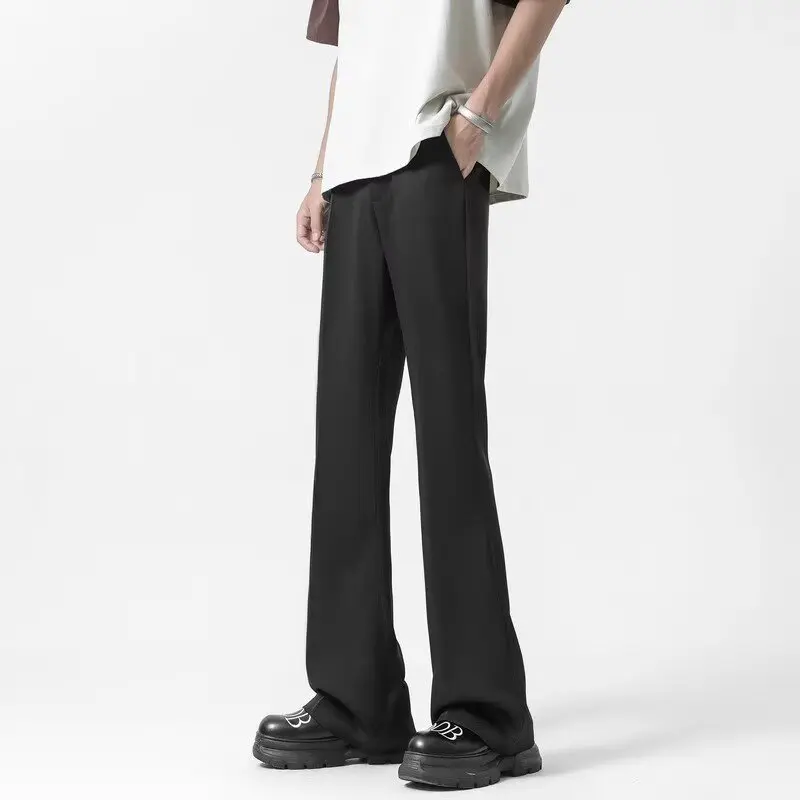 

Suit Pants 's Summer2025Loose Drooping Weila American Wide-Legged Versatile Straight Casual Trousers Men