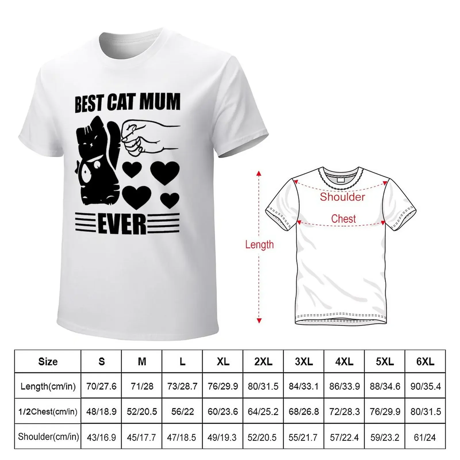 best cat mum ever T-Shirt for a boy customizeds workout shirts for men