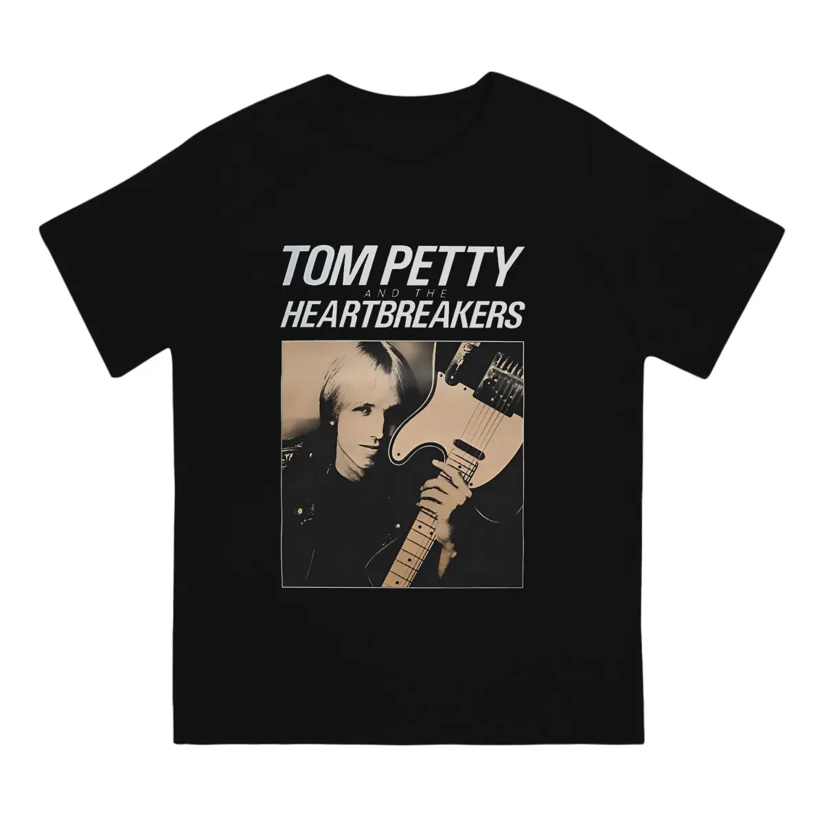 Best Store Of Tom Petty        Essential T-Shirt for Men The Heartbreaks Band Tom Petty Singer Fun Cotton Tees Round Neck