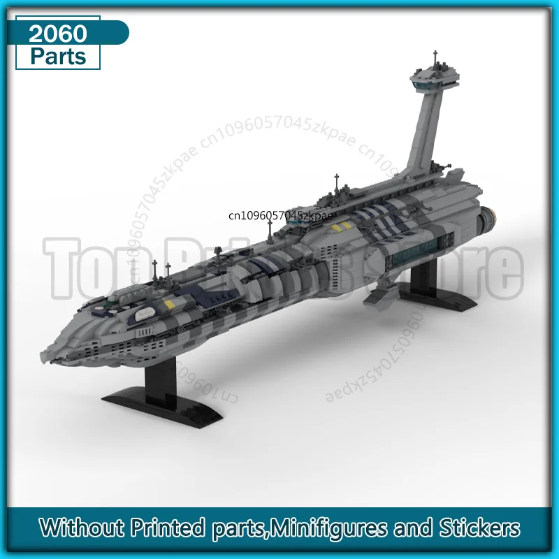 

Space Movie Invincible MOC Building Block Spaceship Starfighter Toys Xmas Gifts Originality Assembly Bricks Model Display Sets