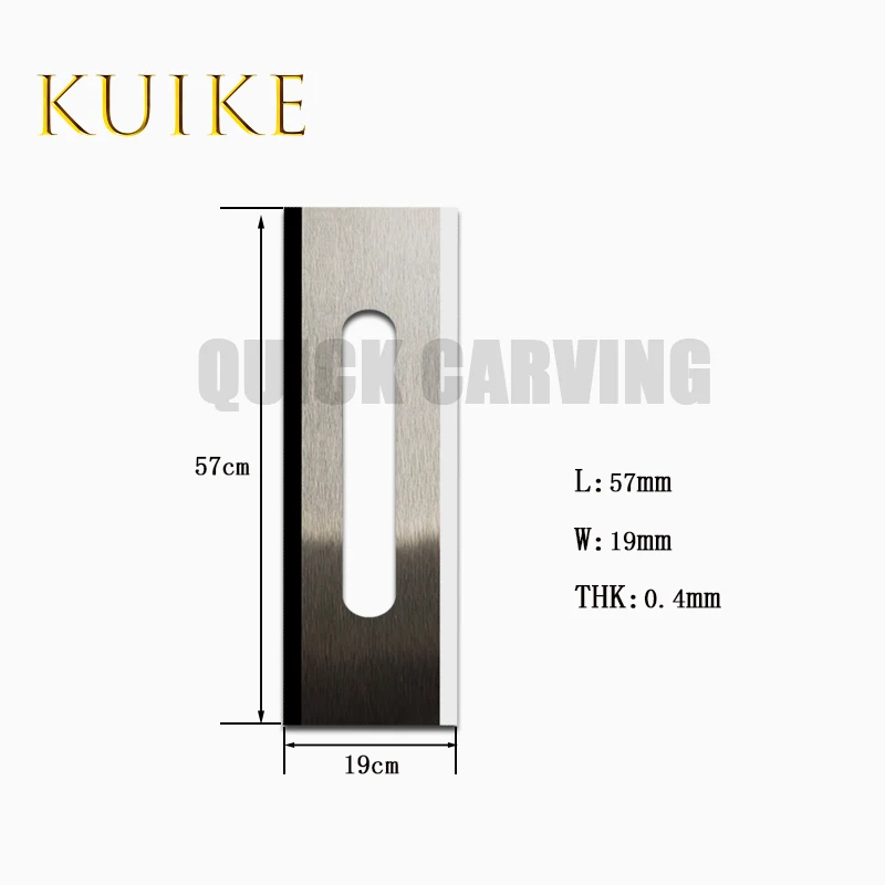 10PCS Tungsten Carbide Ultra Thin Three Holes Blade Slitting Machine Laminating Machine Cutting Film Three Hole Blade