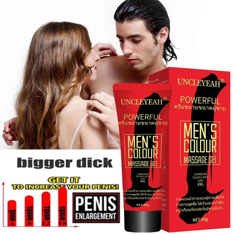 Men Big Dick Penis Enlargement Cream Increase Xxl Size Lasting Erection Products Sex Lubricant for Men Erection Massage Oil