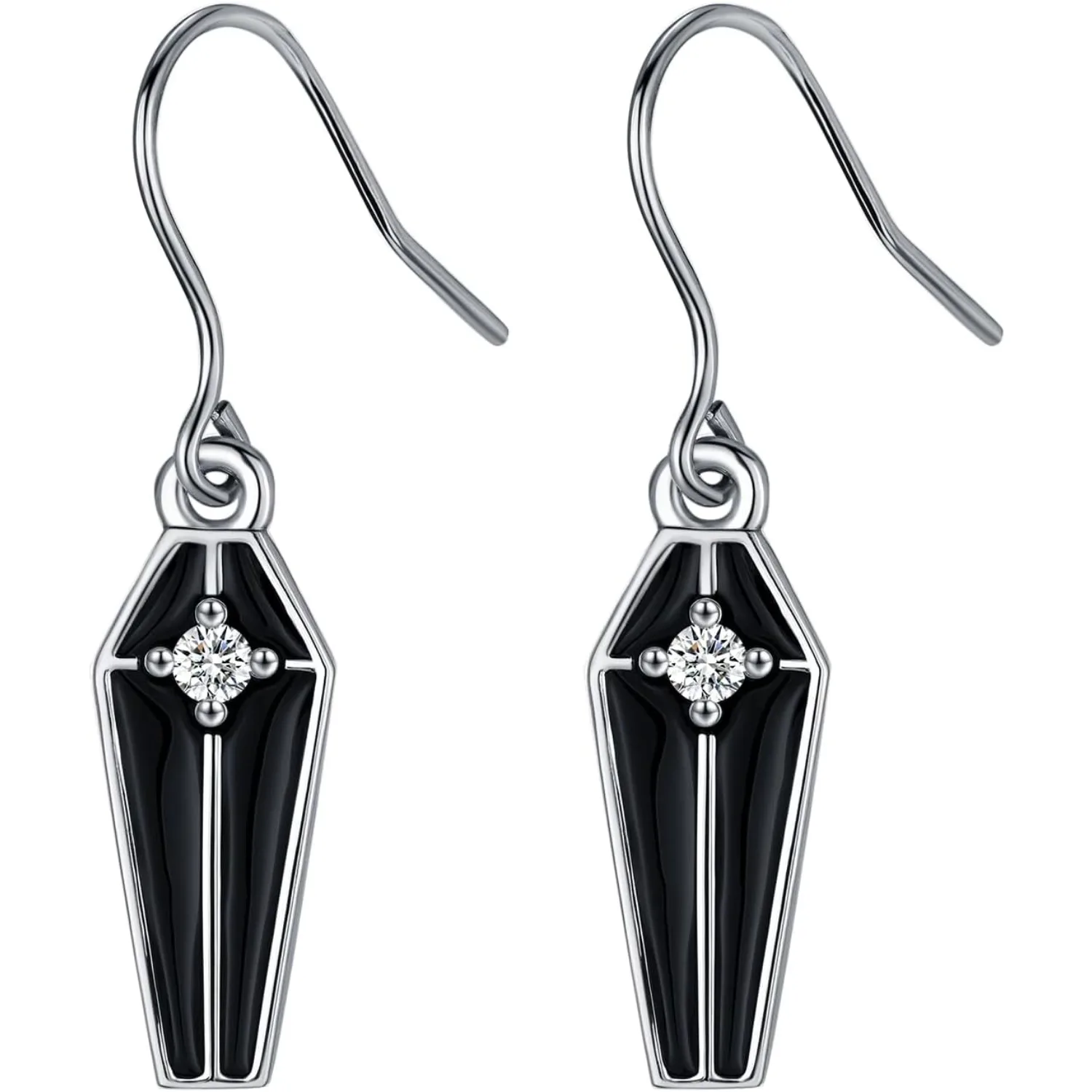 

Gothic Punk Earrings for Women 925 Sterling Silver Gothic Earrings Jewelry Gifts for Birthday Halloween Christmas Mother's Day