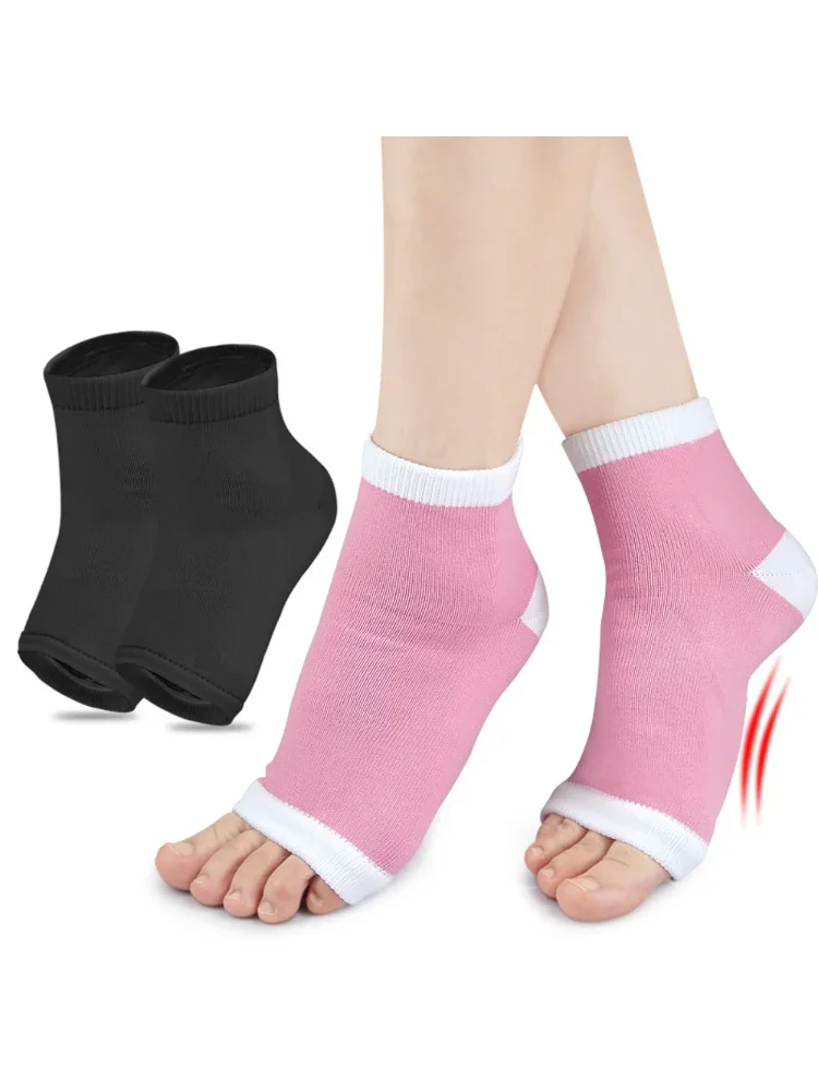 Foot Socks Arch Support Orthotic Plantar Fasciitis Cushion Gel Pad Sleeve Heel Spurs Flat Feet Orthopedic Pad Correction Insoles
