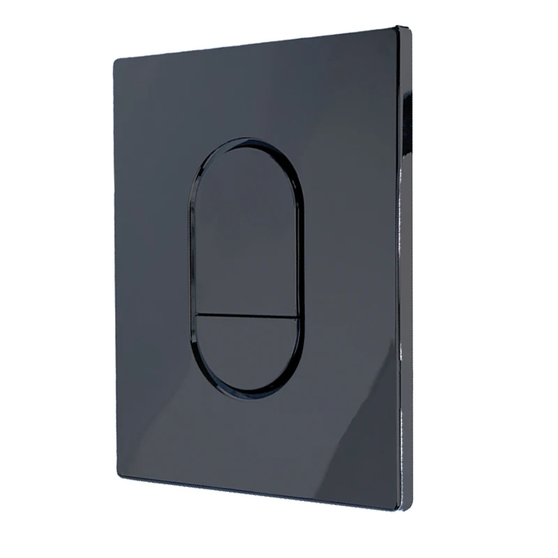 

Dual Flush Push Button Plate in Brushed Gun Grey Compatible with Grohe SKATE COSMOPOLITAN Toilet Parts