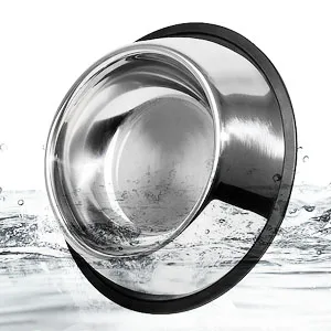 stainless steel cat bowls non slip