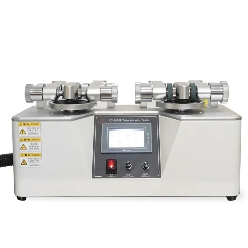 

Измеритель износостойкости TABER CS-6054B с двумя станциями, тестер износостойкости