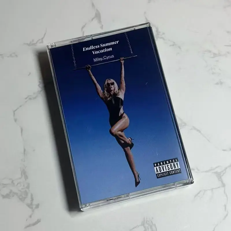 Pop Miley Cyrus Music Tape Endless Summer Vacation Album Thousand Miles Cassettes Cosplay Recorder Walkman Car Soundtracks Box