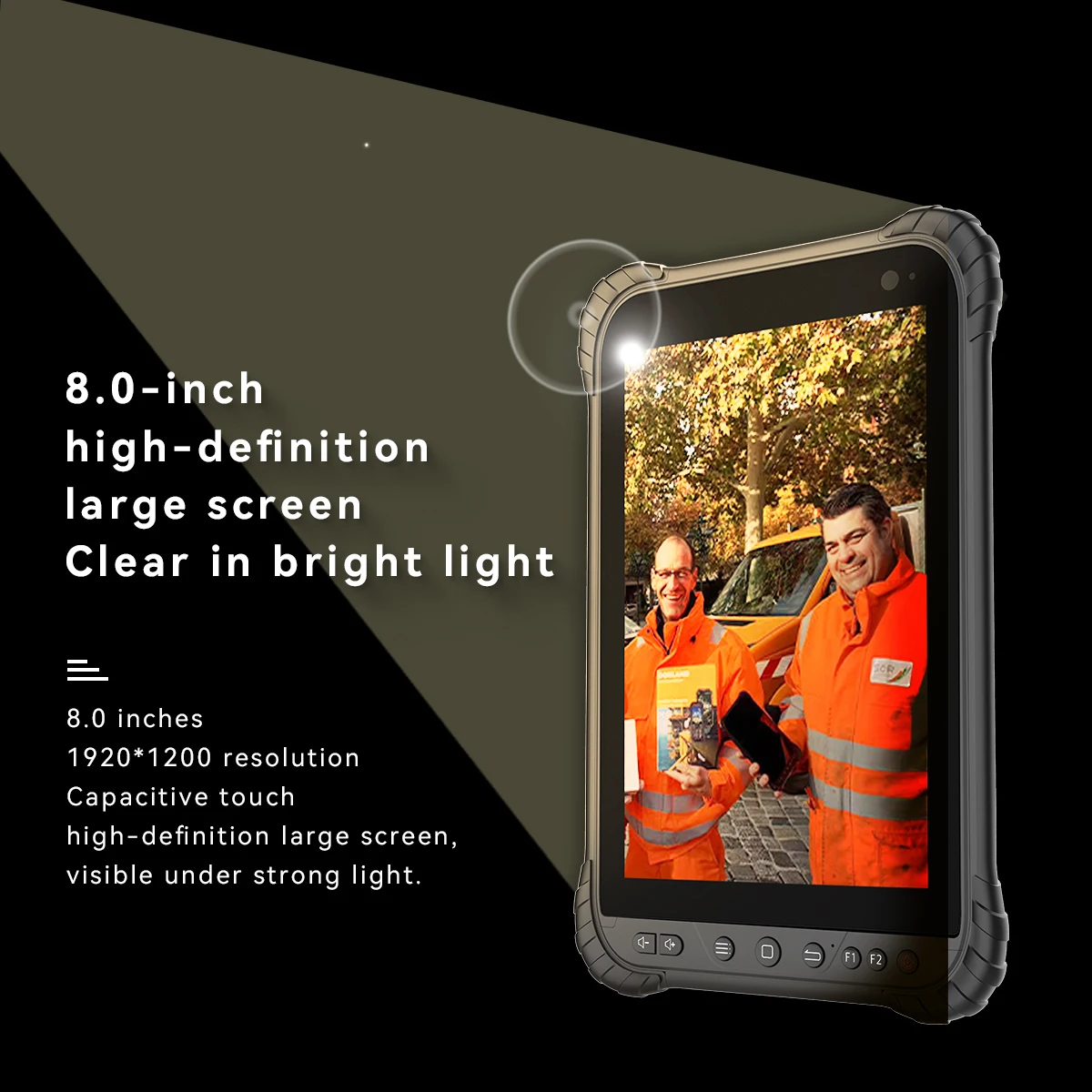 Dorland Anti-dust Shockproof Drop Resistance Hard Waterproof Ip68 Tablet Pad Intrinsically Safe Rugged Tablet