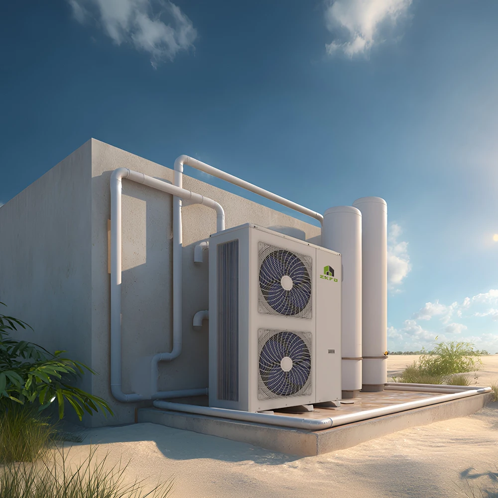 BEST SELL All in One Monobloc Design Air Water Heat Pump With Floor Heating Kit Underfloor Heating System for European Homes War
