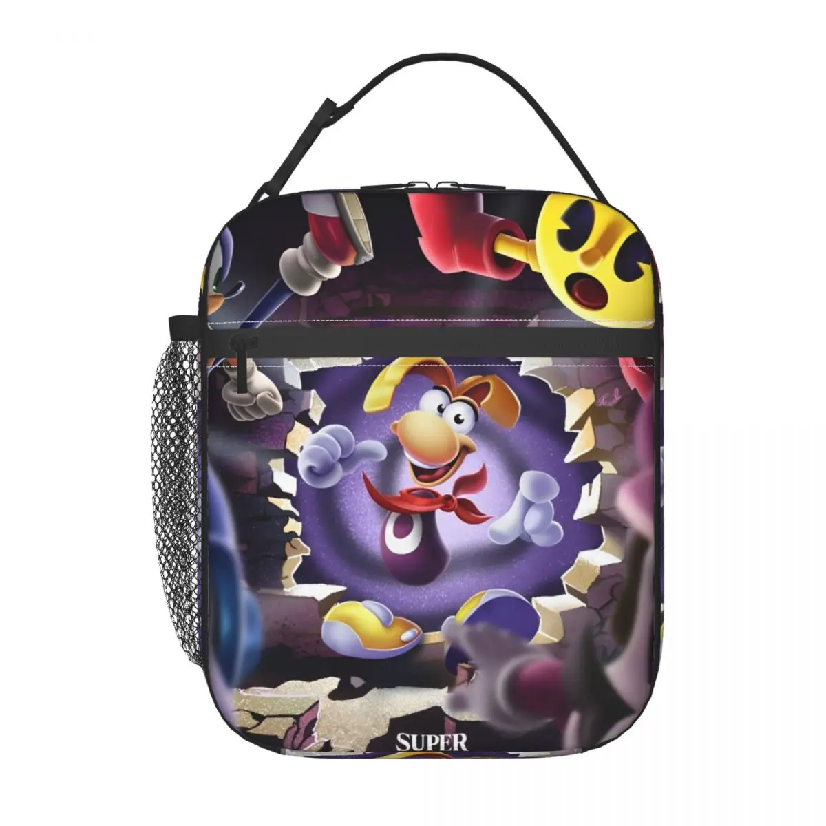 

Insulated Lunch Box Rayman Game Product Storage Food Box Causal Thermal Cooler Lunch Box For School