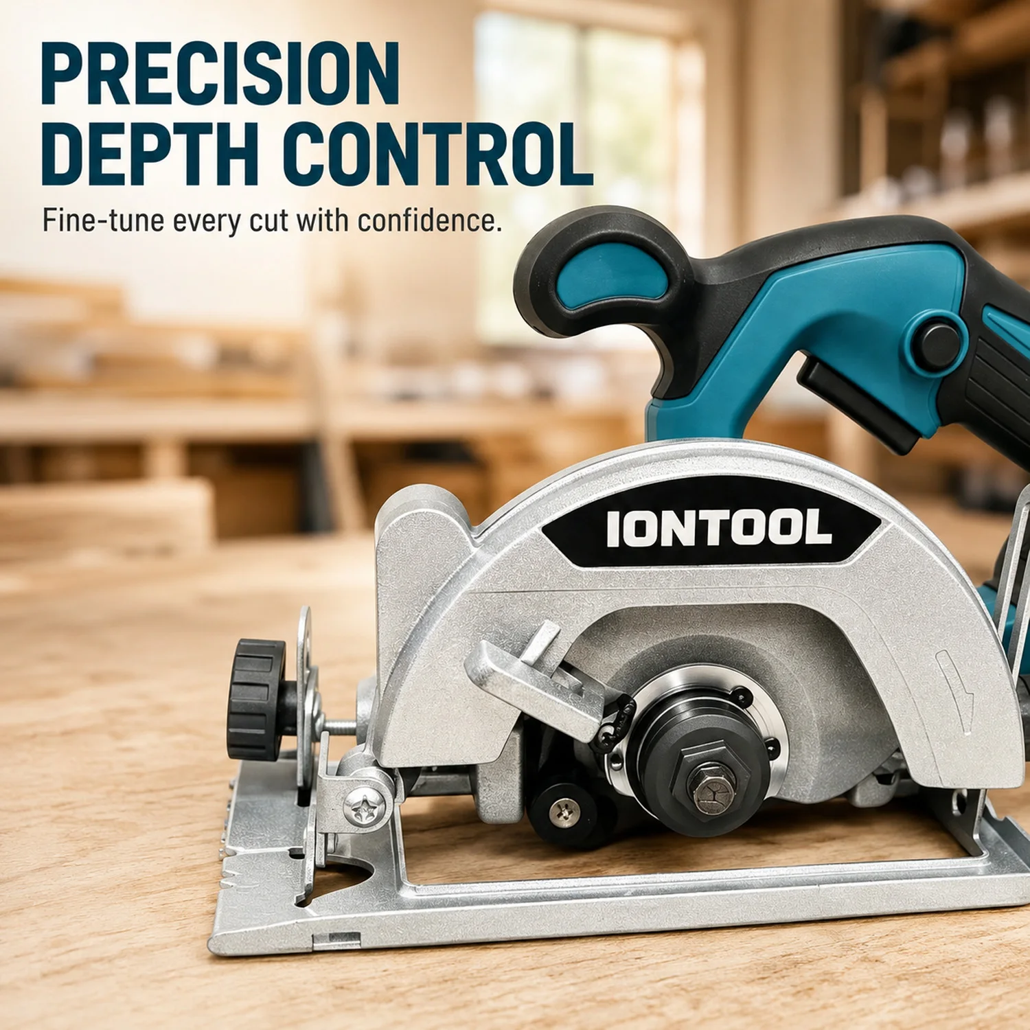 IONTOOL Durable Cordless Circular Saw 18V For Outdoor Garden Shed Roofing and Plant Stand Quality Construction Power Tool