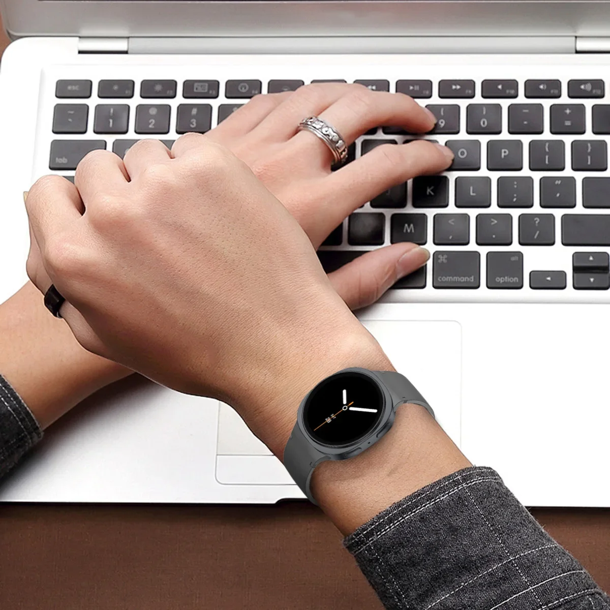 Sportarmband für Samsung Galaxy Watch 8 Classic 46mm Wasserdichtes Silikonarmband für Galaxy Watch 8/9 44mm 40mm Zubehör – Detail 8