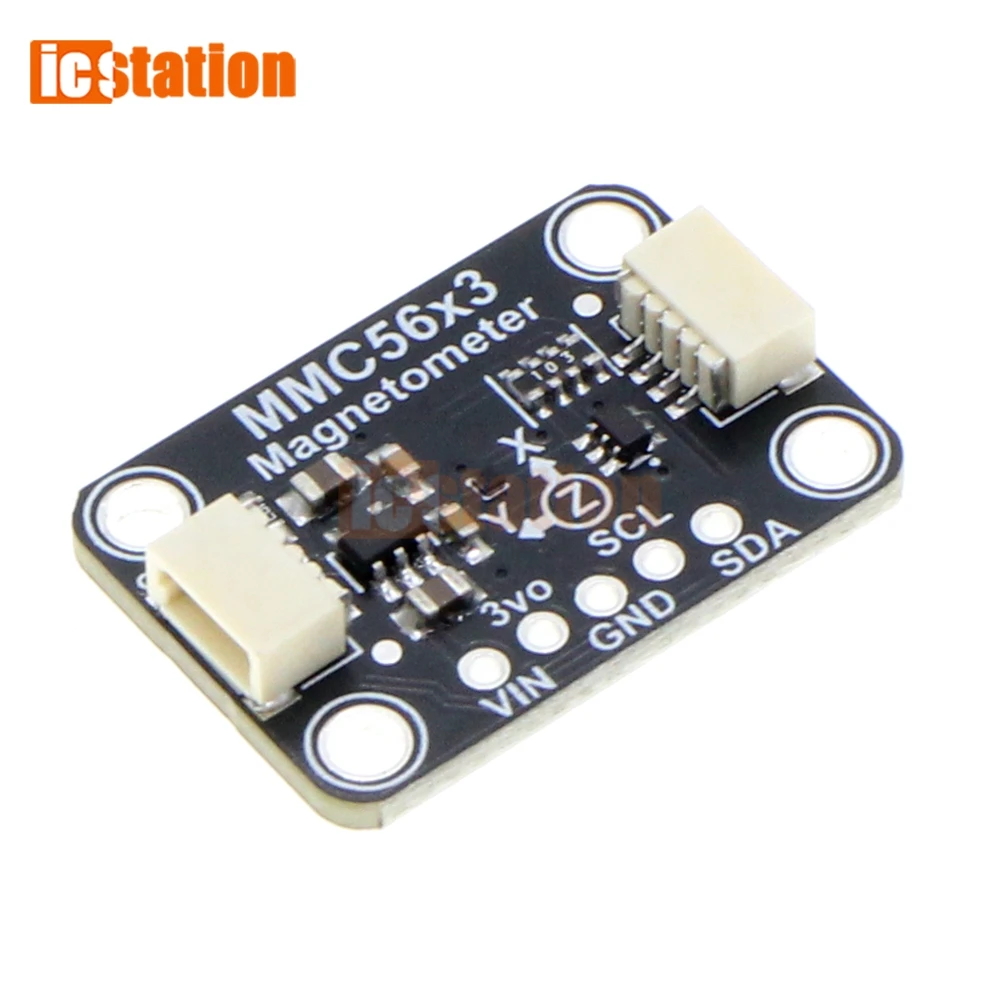MMC5603 Three-axis Magnetometer Module With STEMMA QT/Qwiic Interface 20Bit Resolution For STEMMA QT/Qwiic Detection