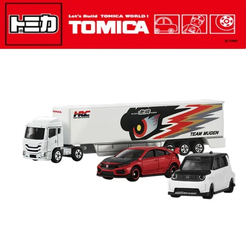 TOMY 1:64 Honda Unlimited Transport Vehicle Set Gift Box, Die Cast Alloy Car Model, Male Gift, Adult Collection Ornament.