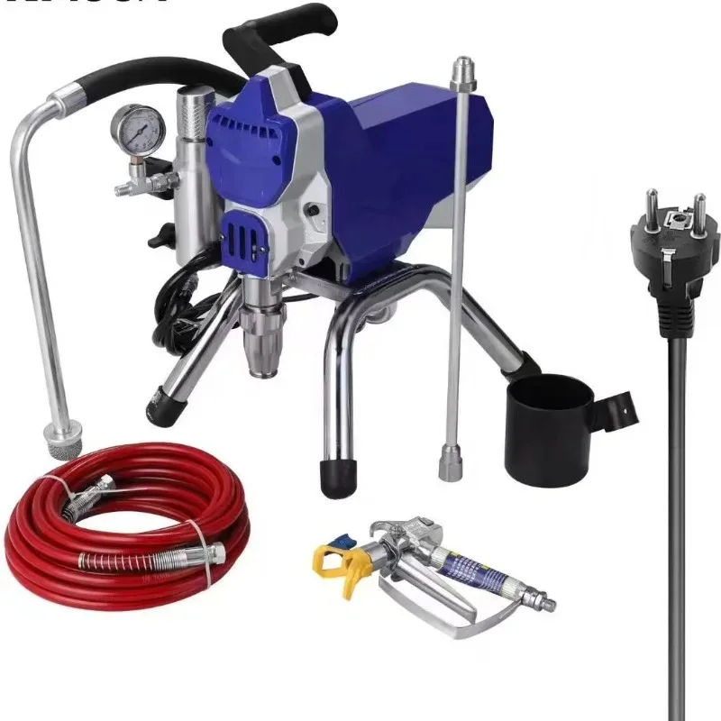 395 Electric High Pressure Sprayer - 110V/220V Piston Pump - for Latex Paint Oil Paint Home Industrial Decoration