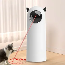 Automatic Cat Toys Interactive Smart Teasing Pet LED Laser Indoor Cat Toy Accessories Handheld Electronic Cat Toy For Dog