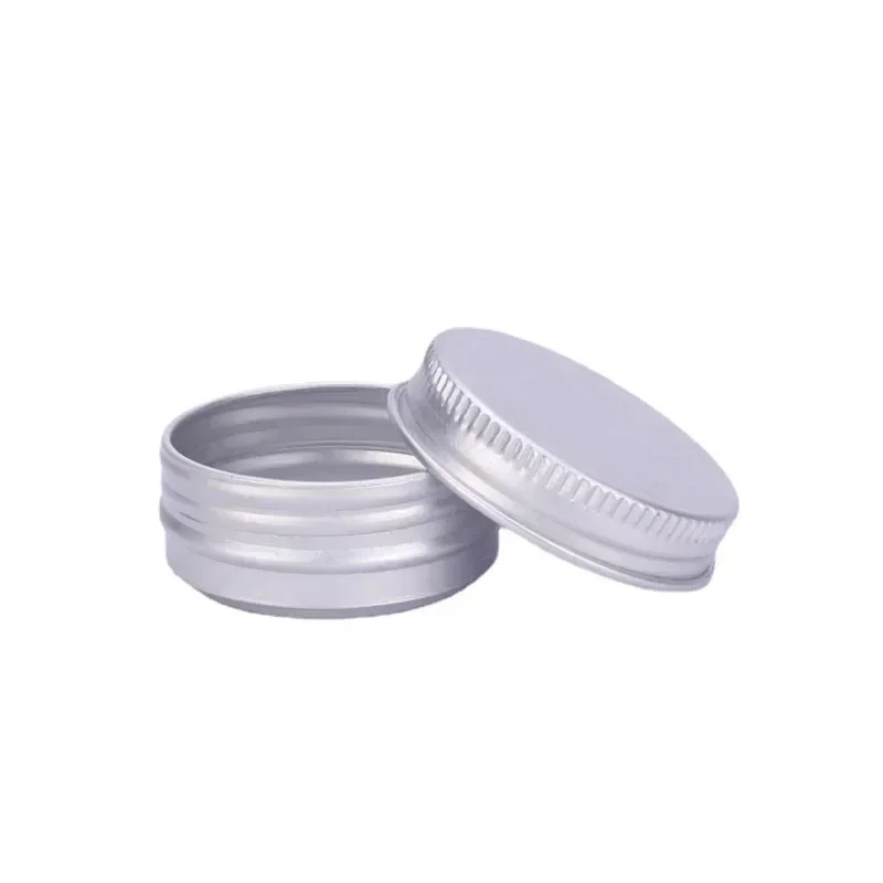 5/10/15/20/30/50/60g Empty Mini Aluminum Box Lids Tin Cans Round Metal Ceam Jar Cosmetic Containers Available in Multiple Colors