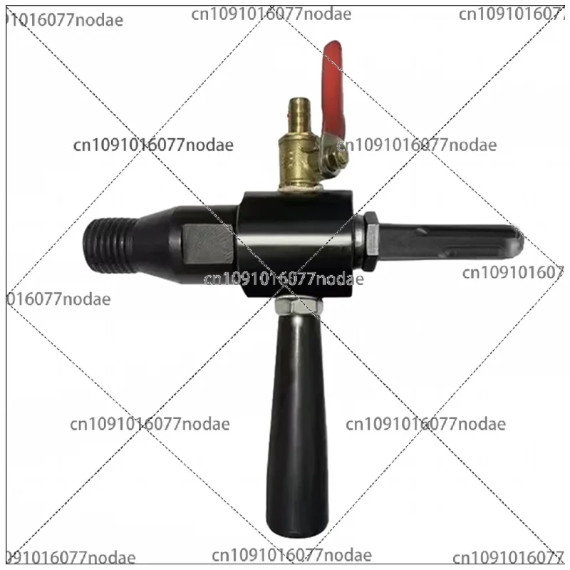 

Установка для бурения воды, соединительная головка преобразователя, электрический молоток со стразами, стержень, ударная дрель, устройство для добавления воды