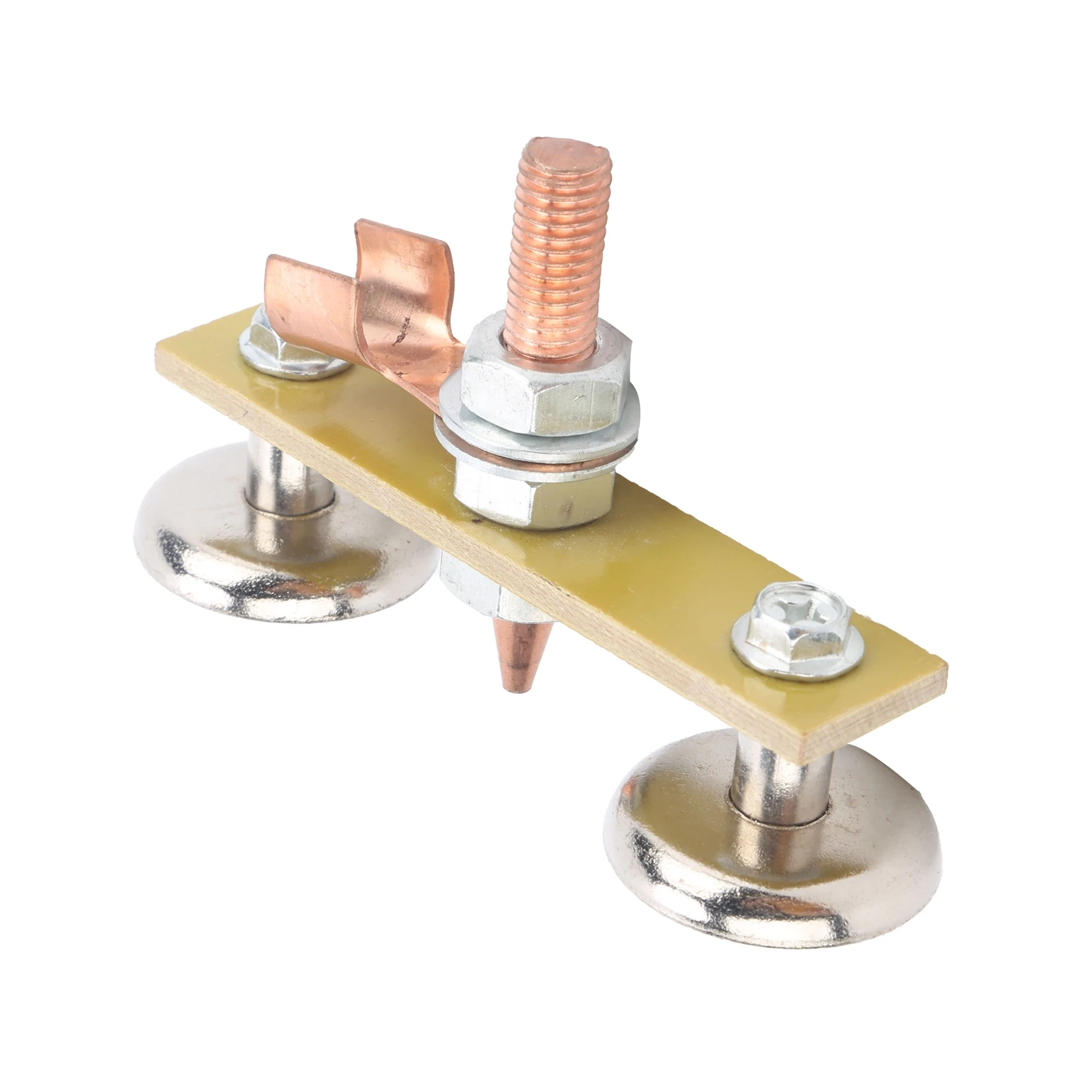 Welding Magnet Head Ground Welding Head Welding Machine Double Ground Connector Magnet Head Spotter Connector 4mm