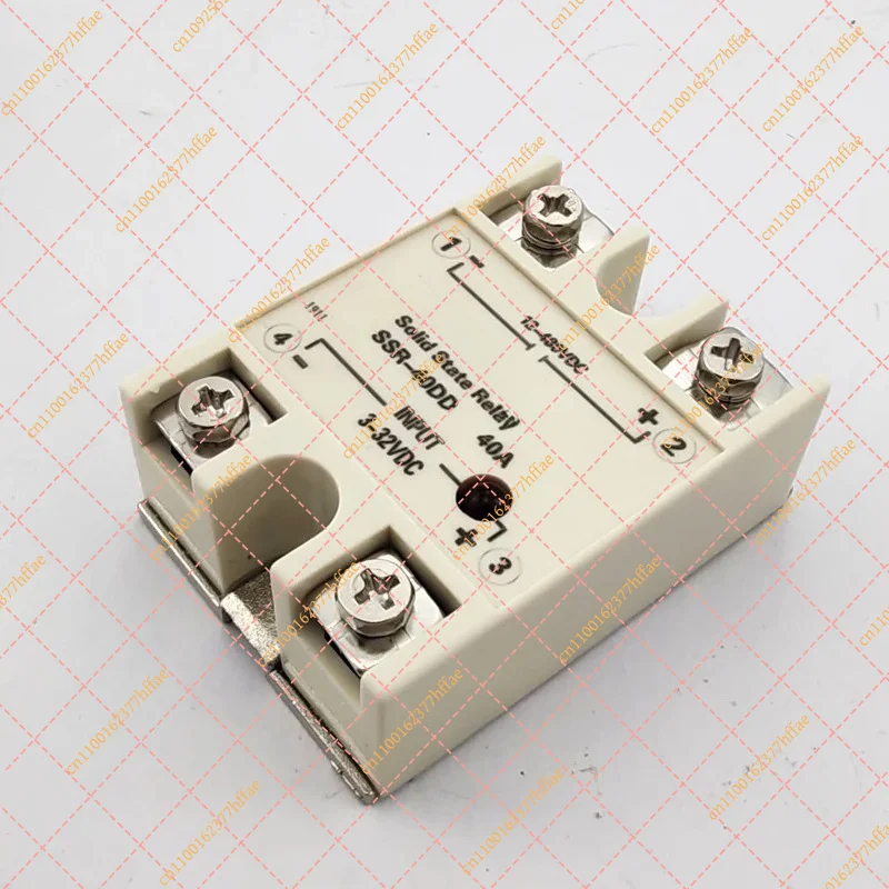 SSR-40DD DC Solid State Relay 3-32V Input 5-60V Output 40A Motor Controller