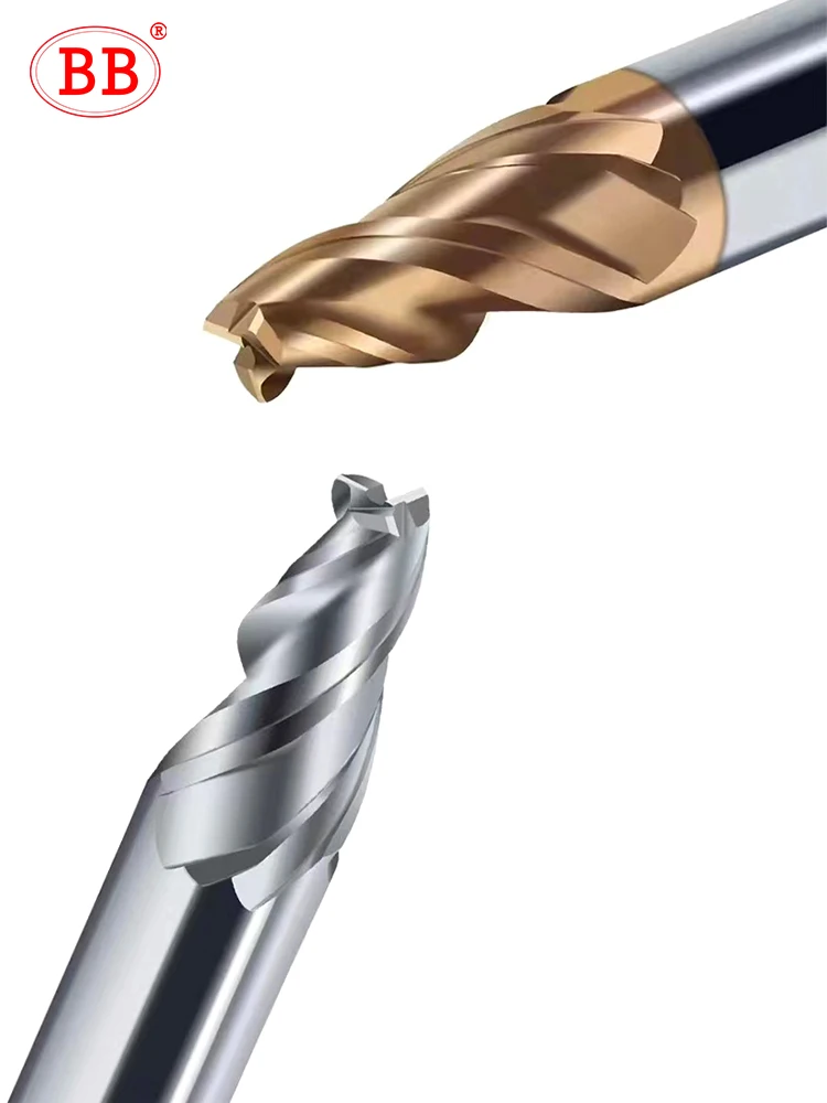 BB Carbide Tapered End Mill Angular CNC Machning Cutter Metal Router Bit 0.5 1 1.5 2 3 8 10 15 Degree