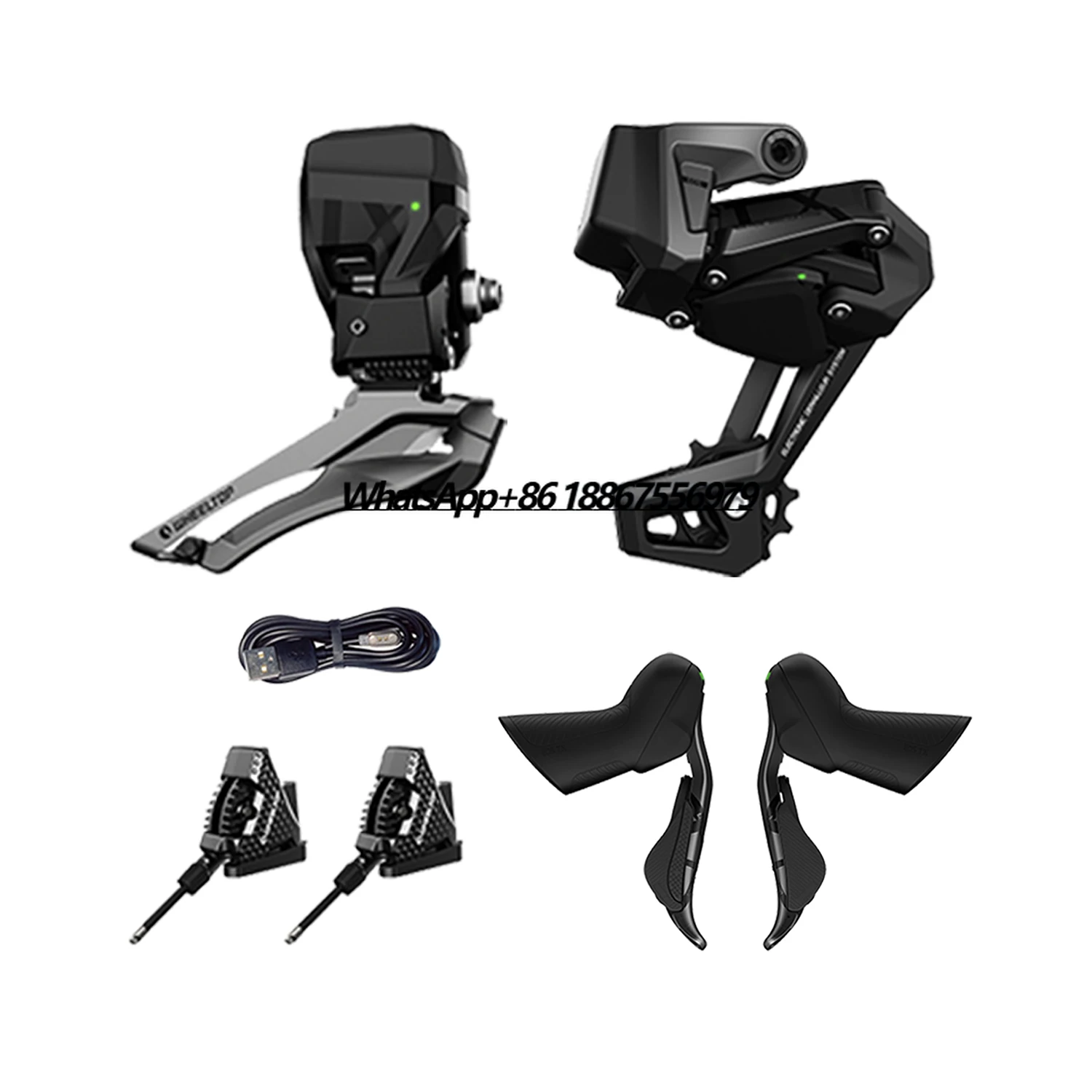 

WheelTop EDS TX 7100 Wireless Bike Shifting Bicycle Electronic Derailleur System for Road Bike