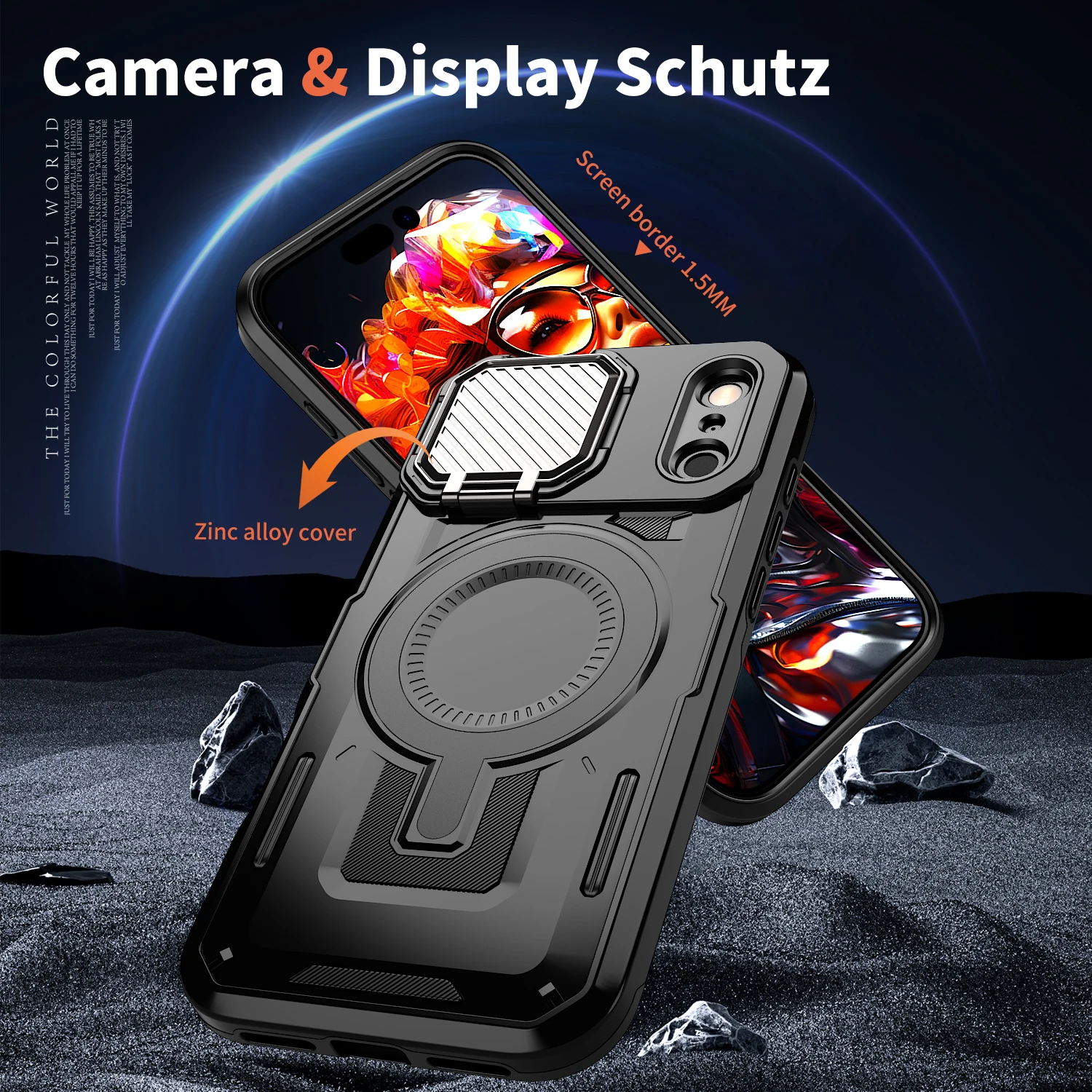 Shockproof Armor Case For iPhone 17 Air 16 Plus 15 14 13 12 17 Pro Max For Magsafe Wireless Charging Camera Protection Cover - view 5