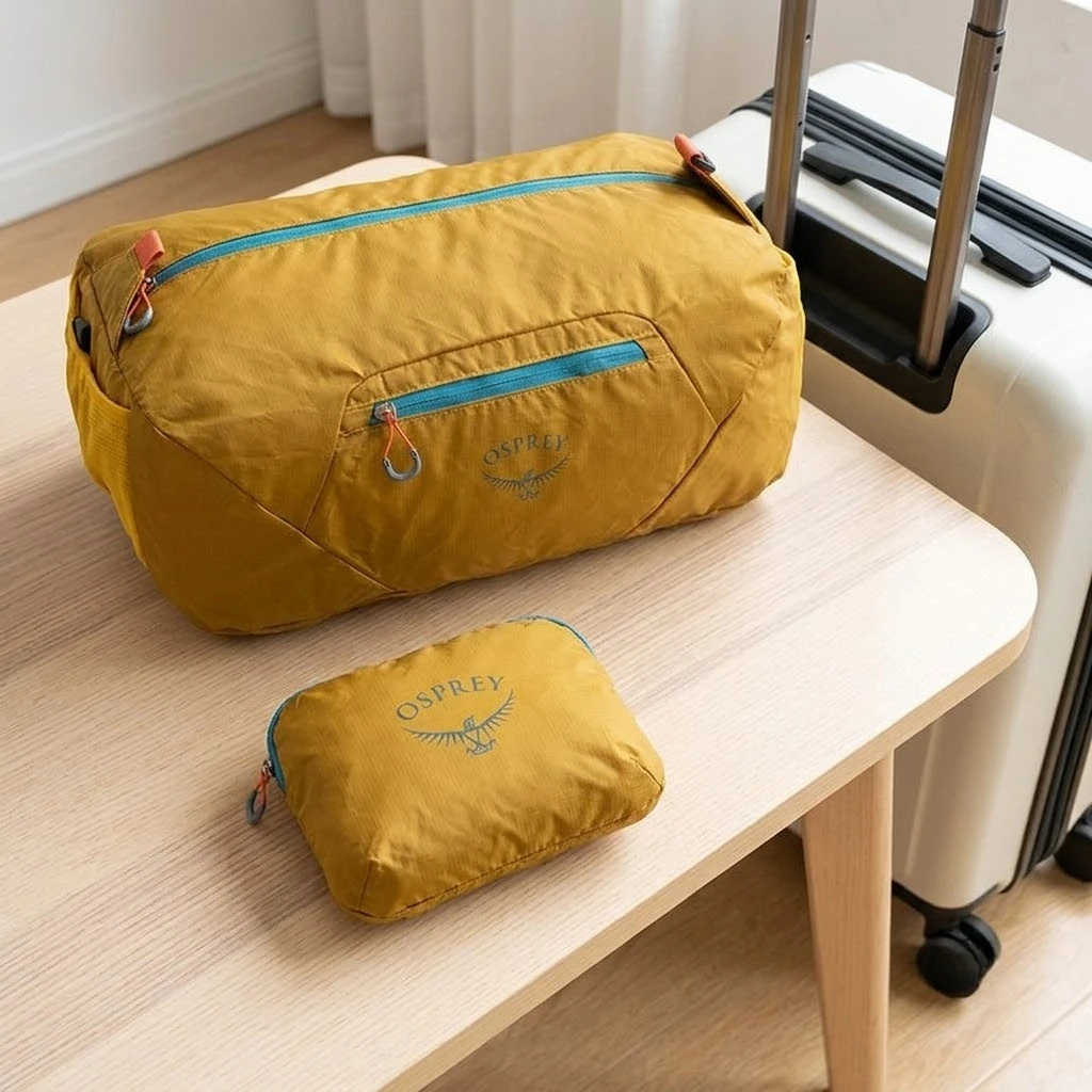 

Waterproof Foldable Gym Travel Bag 30L Spacious Capacity Shoulder Crossbody Pack for Outdoor Camping & Business Use