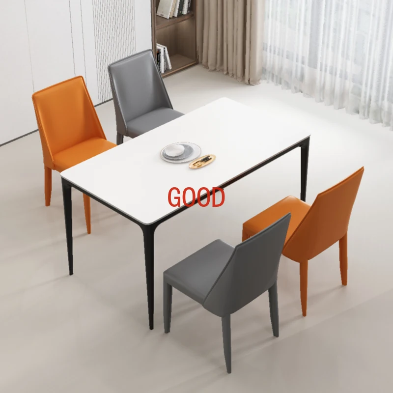 Cucina di lusso tavolo da pranzo cucina cena minimalista soggiorno tavolo da pranzo moderno Nordic Mesa Comedor mobili per la casa ZT50DT