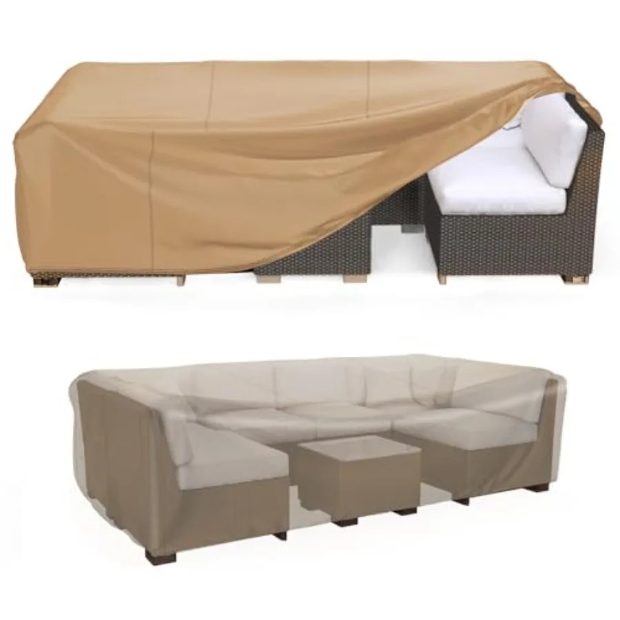 

Mrrihand Heavy Du Patio Furnie Covers Outdoor Furnie Covers Waterof Sectional Sofa Set Patio ble and Chair Set Cover 38" L×86"