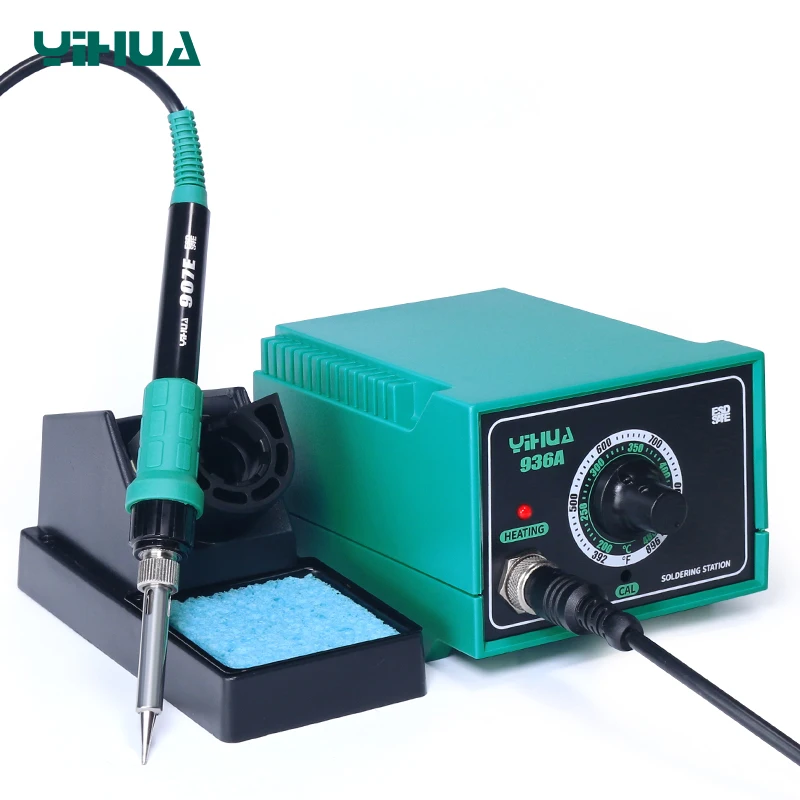 YIHUA 936A Mobile Phone IC Repairing Tools Large Power 60w Electric Soldering Iron Station