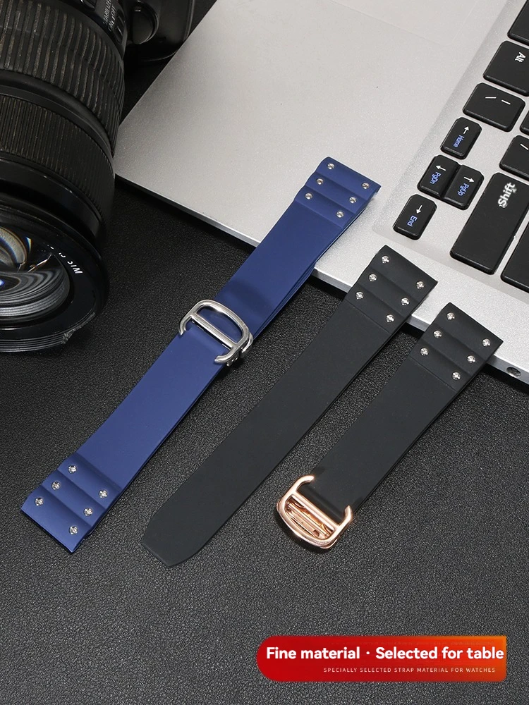Waterdichte siliconen horlogeb - Cartier Watch Santos recensie en prijs
