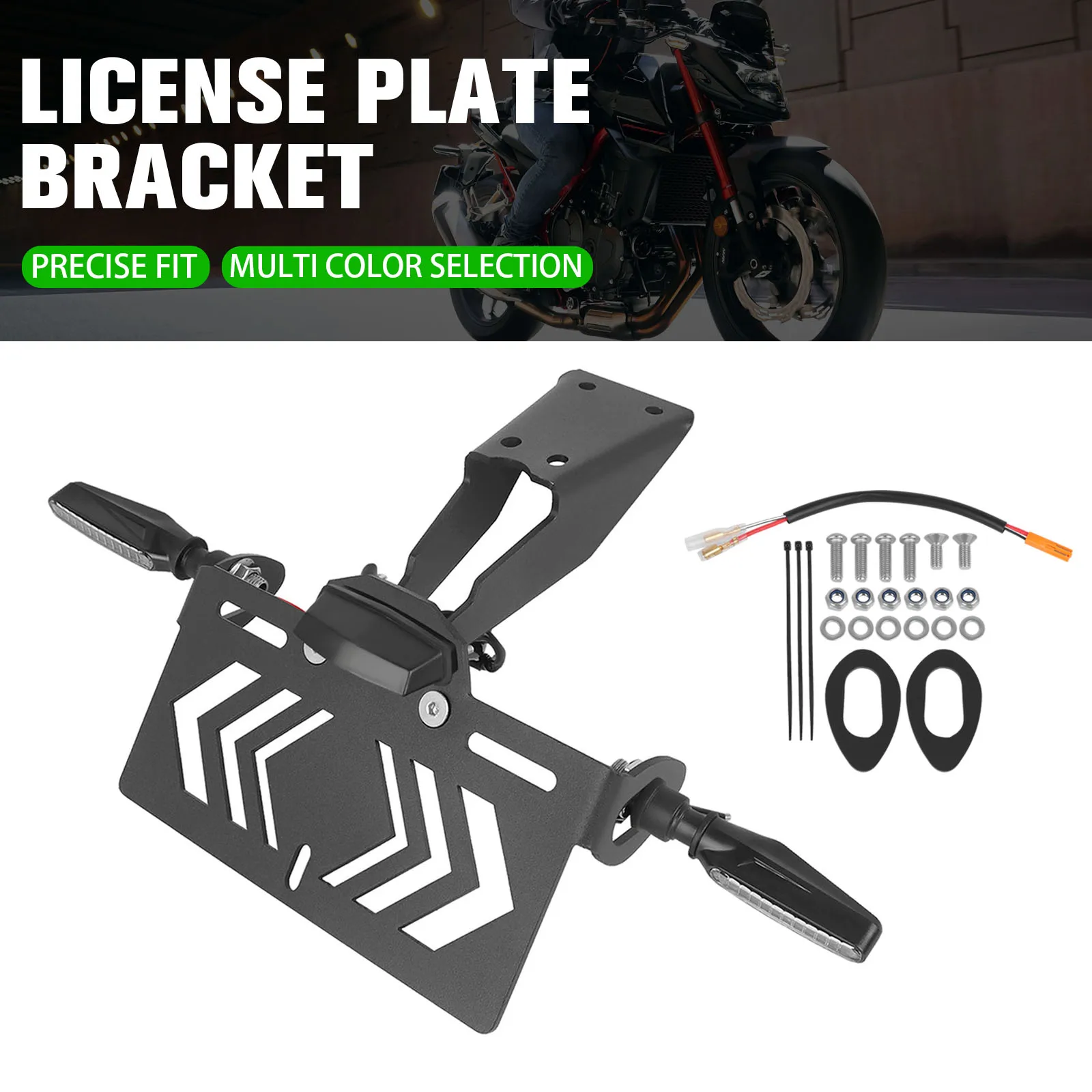 

Для Honda CB 750 Hornet 2023 2024 2025 мотоциклетный хвост аккуратный с легким хвостом аккуратный держатель номерного знака кронштейн аксессуары CB750
