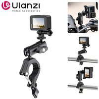 Ulanzi Go-quick Ⅱ Metal Bike Bicycle Motorcycle Handlebar Mount Holder Clamp for Gopro 13/8/9/10/11/12 360° Rotation 1/4\