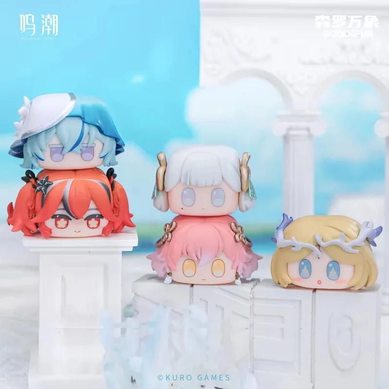 Echte neue Goodsfun Wuthering Waves Dumpling Stacking Blind Box Moe Bead Doll Cartethyia Mystery Box Jiyan Cantella Geschenk Spielzeug