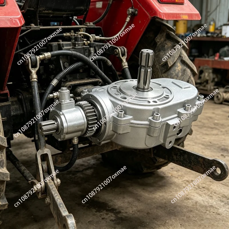 M6001 Series PTO Speed Increaser Gearbox, Tractor Hydraulic Speed Multiplier for Connecting Gear Pump