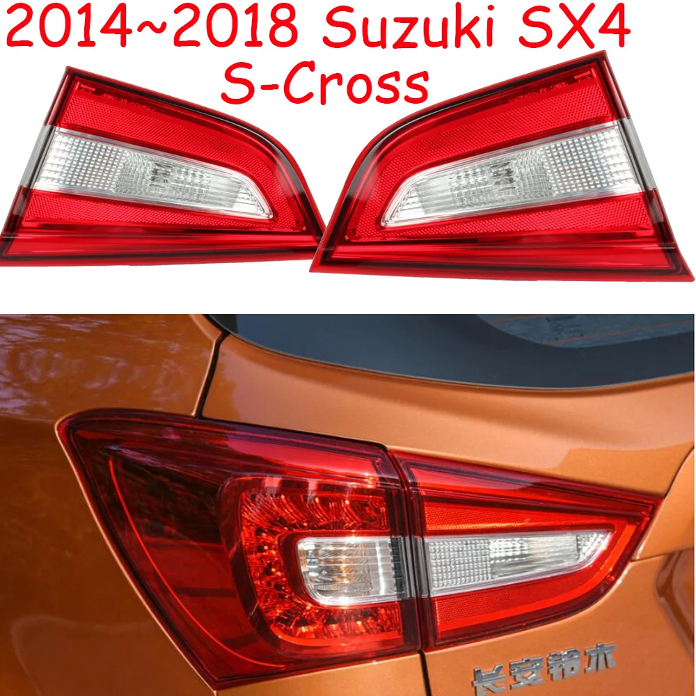 

1pcs Car Styling for Suzuki SX4 S-CROSS taillights Inner sx 4 2014~2018 S cross car accessories SX4 S-CROSS Tail Lamp rear lamp