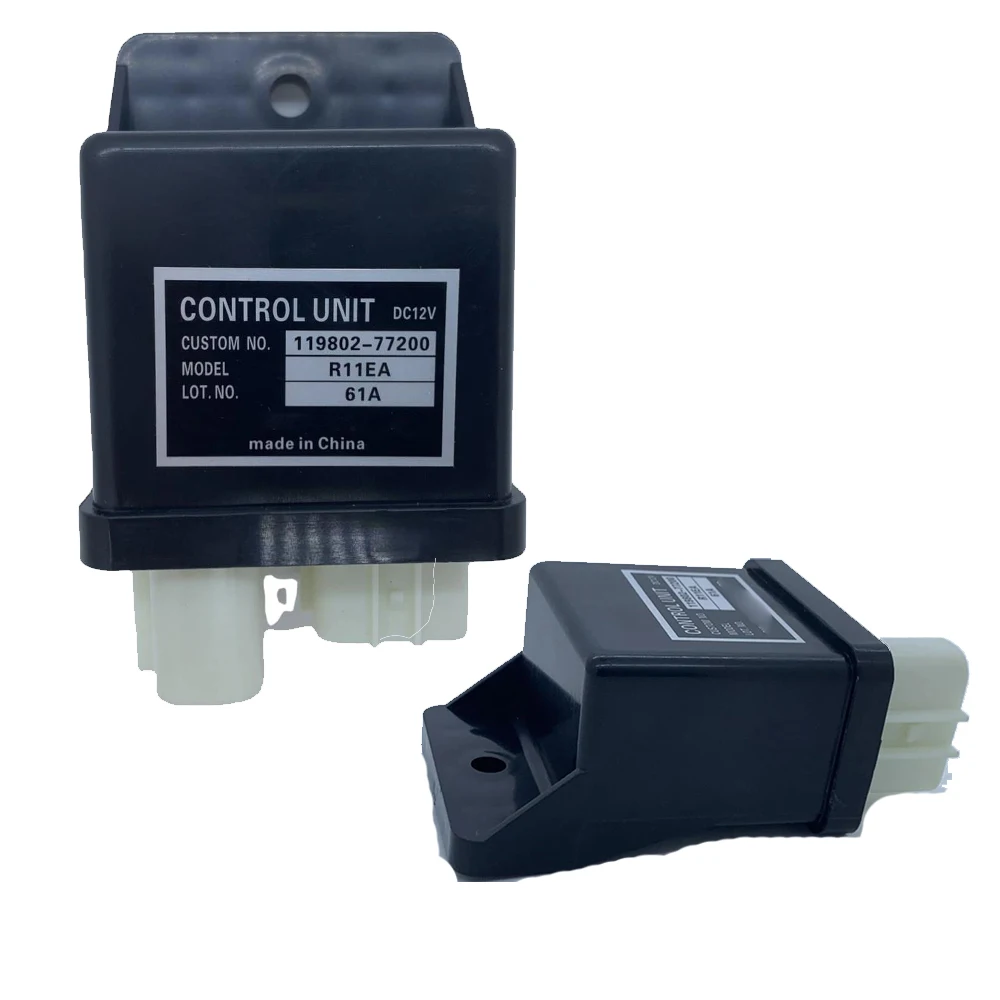 

119802-77200 Industrial Grade Excavator Accessories Relay For Yanmar HDF20-5 HDF25-5 HDF30-5 R11EA Excavator Parts