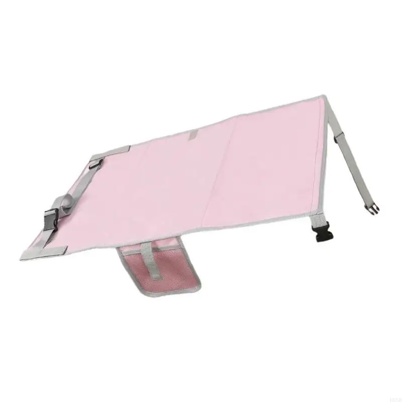 H55B Multifunctionele Vliegtuigen Stoelen Extender Draagbare Luier Aankleedkussen Kindervliegtuig Voetsteun voor het creëren