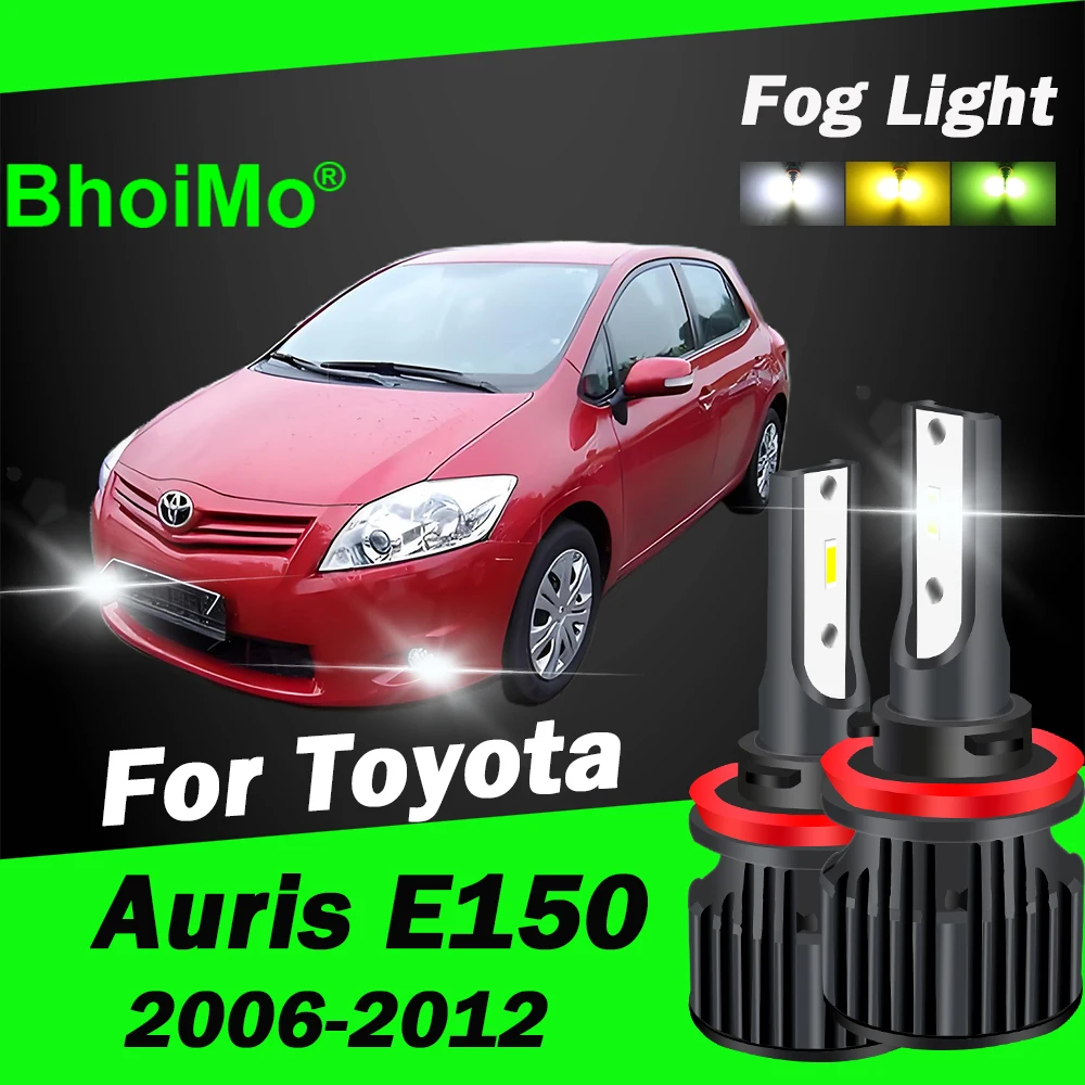 

BhoiMo For Toyota Auris E150 Led Front Fog Light Bulbs 2006 2007 2008 2009 2010 2011 2012 Car Auto Lamp