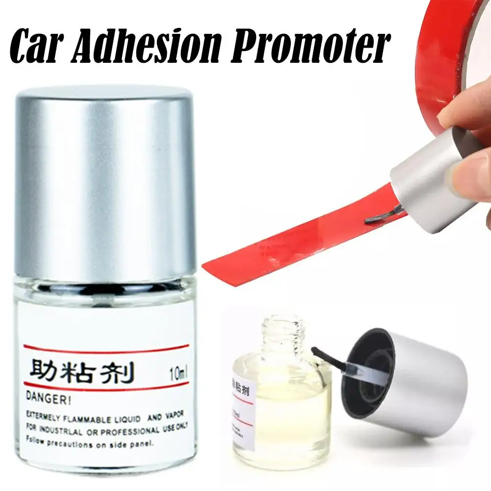 10ml promotor de adesão de automóvel adesivo sola adesivos seguro melhorar a adesão para pintura de carro plástico metal vidro agência h0q5