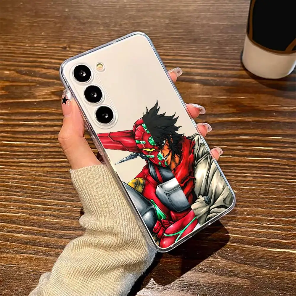 

Ryoma Nagare Getter Robo Phone Case For SamsungA10 A12 A31 A40 A70 Transparent Cover Case