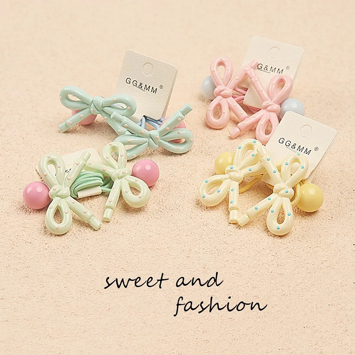 5 stücke miniso Acryl nette bogen schmuck zubehör handy fall haar schmuck loch schuhe blume DIY handgemachte materialien wholesa